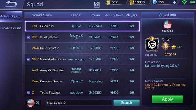Cara Verifikasi Squad ML, Agar Dapat Centang Biru