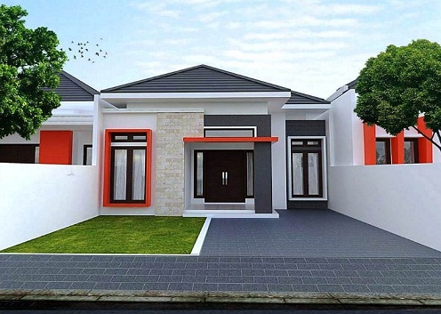 Inspirasi Desain Rumah Minimalis Tampak Depan 1 Lantai