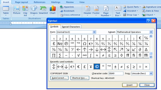 Mudah, Begini Cara Membuat Simbol di Ms Word