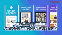 Cara Menambah Foto di Canva di Handphone