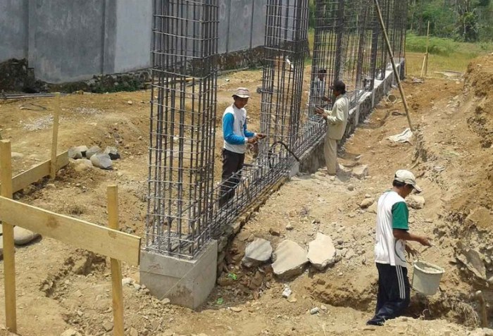 pondasi rumah 7x11 untuk bangunan bertingkat