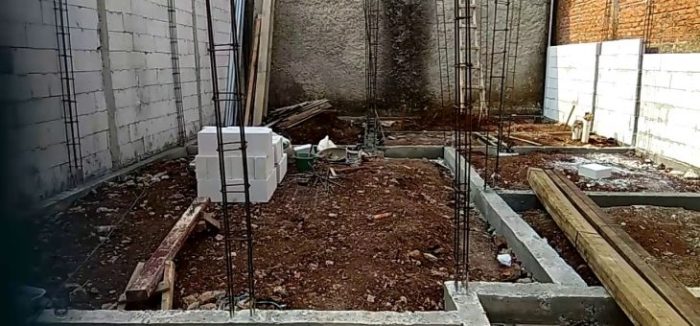 cara mengatasi masalah pada pondasi rumah 7x20