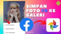 menyimpan menggunakan galeri