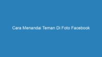 Cara Menandai Teman di Foto Grup Facebook