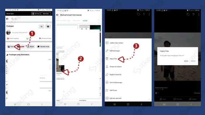 Cara menghapus foto dari grup Facebook terbaru