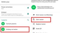 Cara membuat link grup WhatsApp sebagai admin terbaru