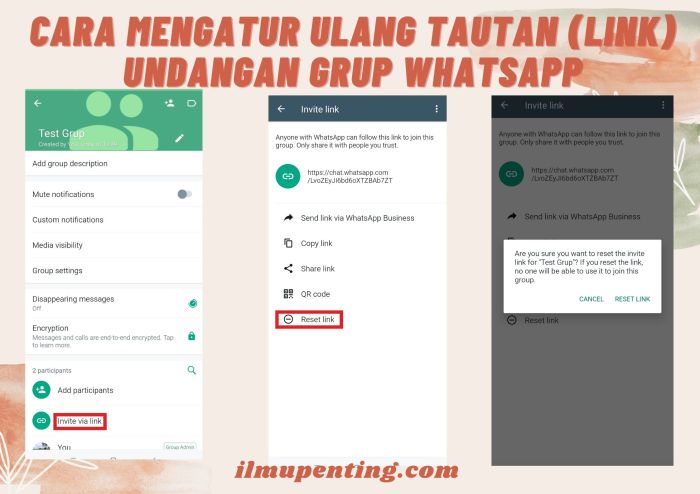 grup undangan tautan membuat dafunda undang ribet
