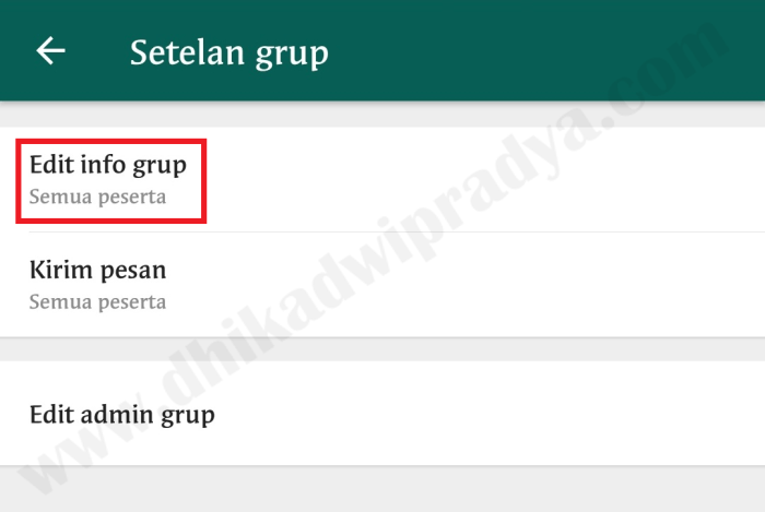 Cara memblokir anggota grup WhatsApp terbaru