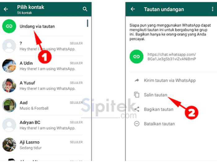 grup whatsapp menambah anggota menambahkan pilih atas kanan tampilan ikon kemudian tanpa disebelah
